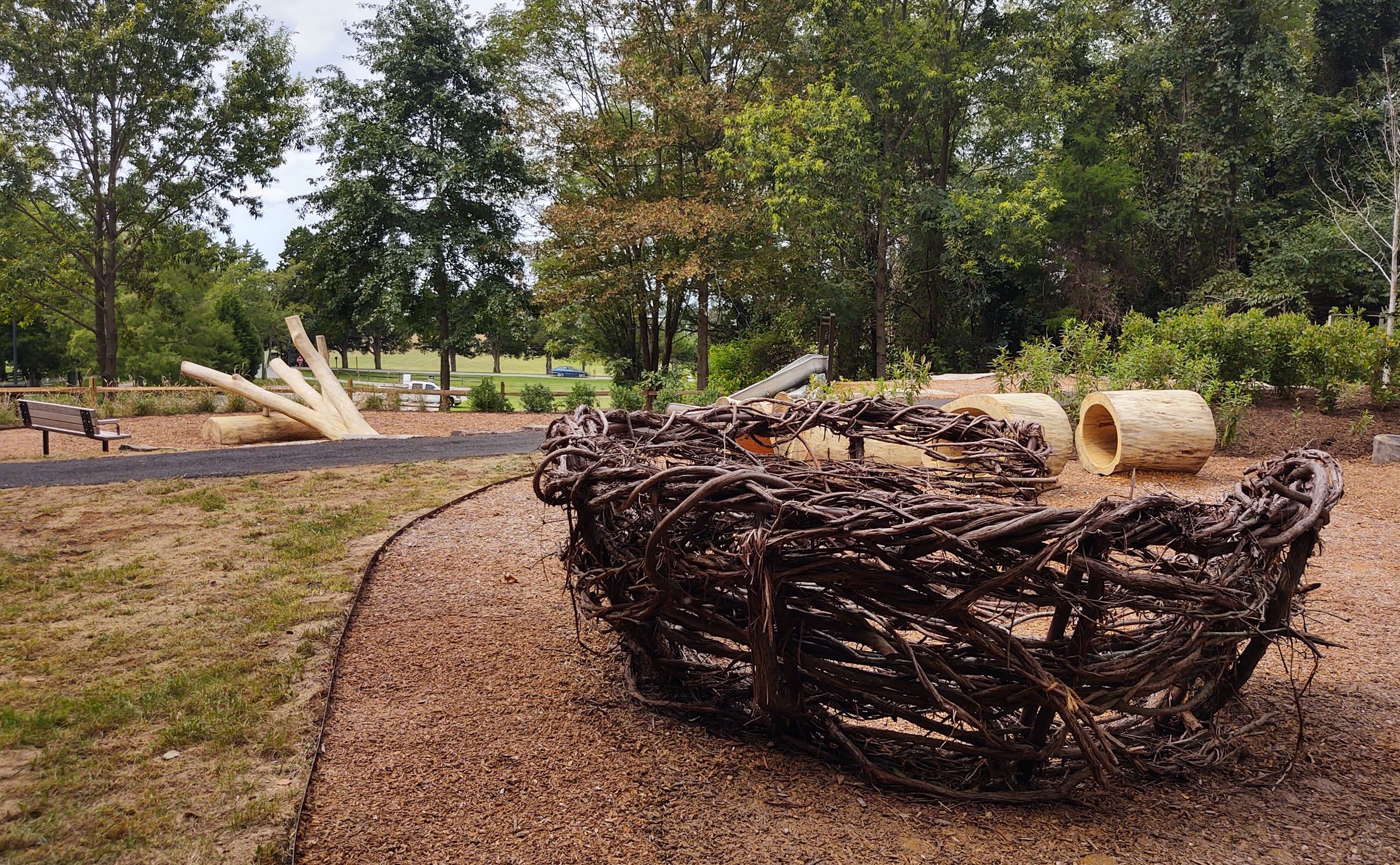 Natural playground and Jefferson Patterson Park and Museum