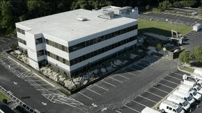 CAB building from above