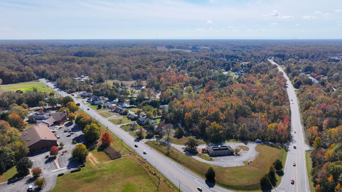 Aerial view of Owings Town Center